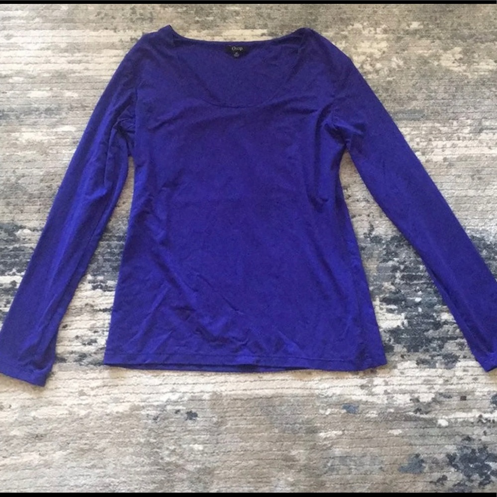 Women long sleeve shirts/ top size L
